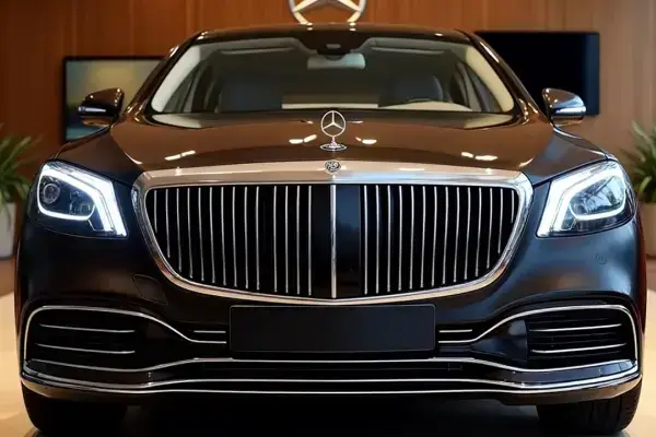 Luxury Mercedes S class for the car with driver service