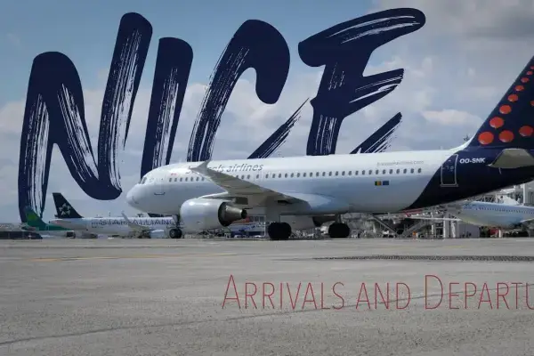 Premium Transfer at Nice Airport 7 Plane in Nice airport for the transfers