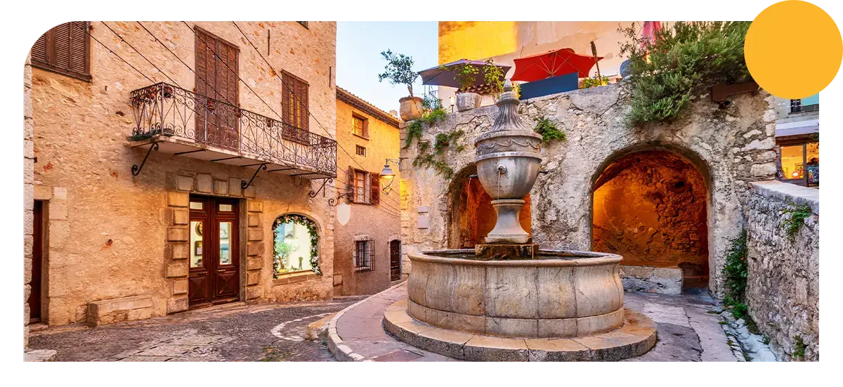 Voiture avec Chauffeur à Saint-Paul-de-Vence lors d'une visite touristique