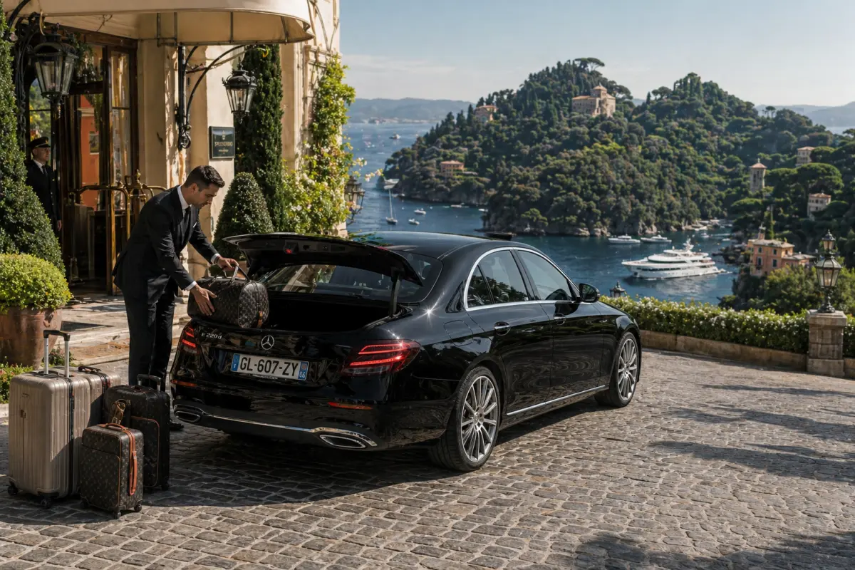 Nice Airport Portofino transfer: Mercedes E class