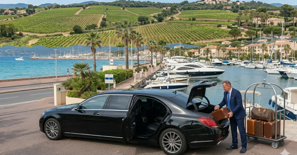 Nice airport Fréjus-Saint-Raphaël Transfer: Limousine Mercedes S class