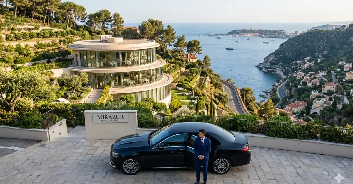Nice airport Menton Transfer 6 Nice airport Menton transfer: Sedan Mercedes E class