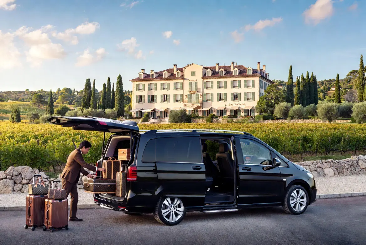 Nice Airport Roquebrune-sur-Argens Transfer: V class Mercedes van